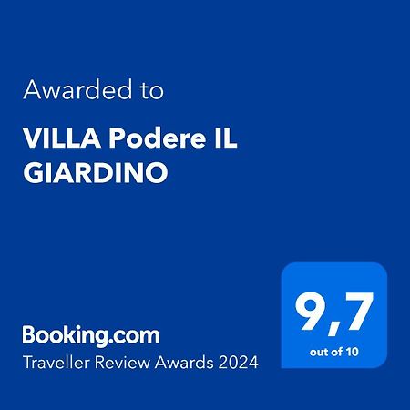 Villa Podere Il Giardino Castiglion Fiorentino Ngoại thất bức ảnh